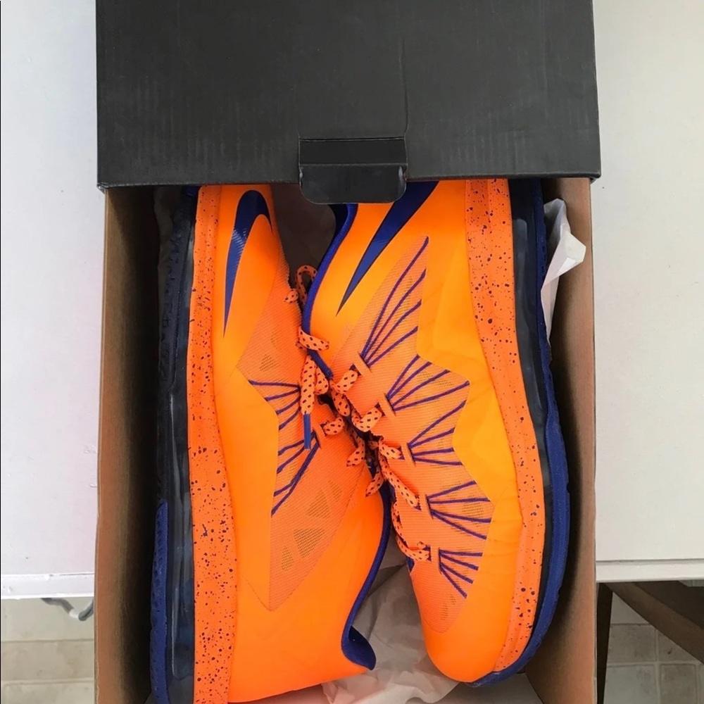 Nike Lebron 10 Low flaming orange 🍊
